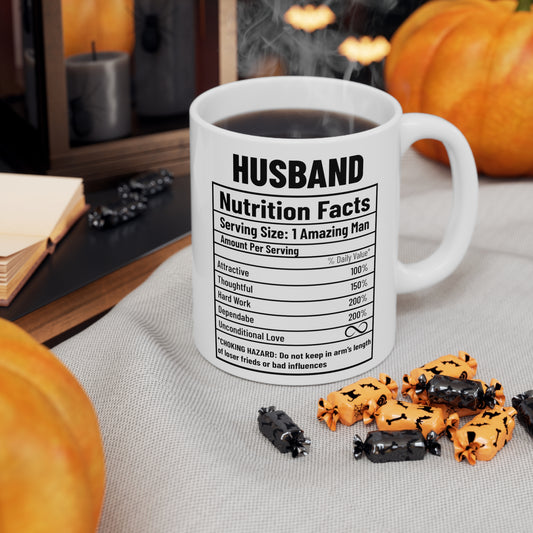 To My Husband | Ceramic Mug, 11oz